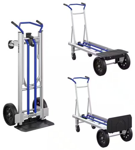 Next Gen 3-in-1 Folding Toe Plate Hand Truck, 800/100 lbs.